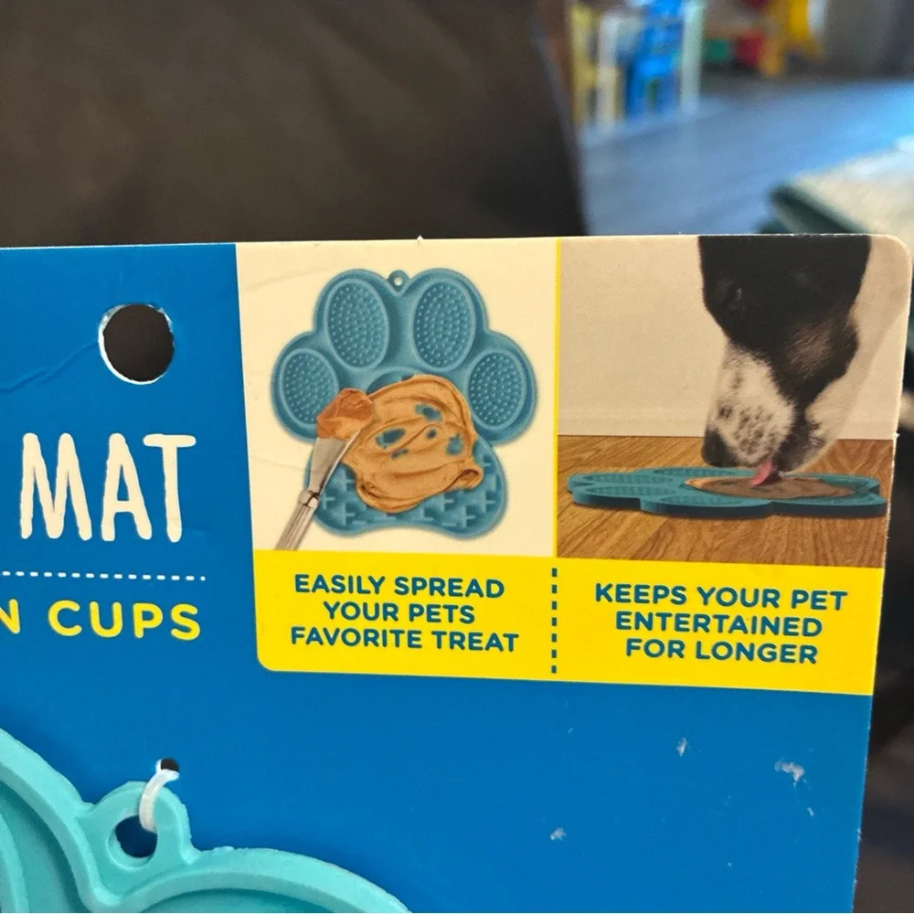 Bark Supply Co. Blue Pet Lick Mat